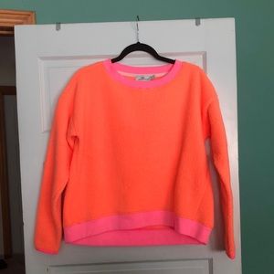 NEVER WORN - Vineyard Vines Neon Sherpa Pullover